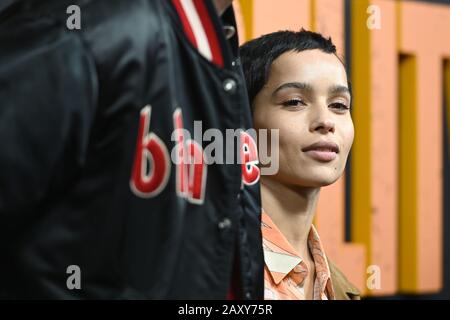 New York, USA. 13th Feb, 2020. Actress and Executive Producer Zoe Kravitz attends Hulu's New York Premiere of “High Fidelity” at Metrograph in New York, NY, February 13, 2020. (Photo by Anthony Behar/Sipa USA) Credit: Sipa USA/Alamy Live News Stock Photo