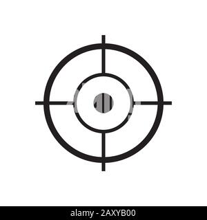 target icon illustration Stock Vector