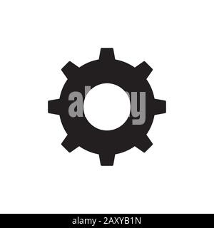 gear , function, setting vector icon illustartion Stock Vector