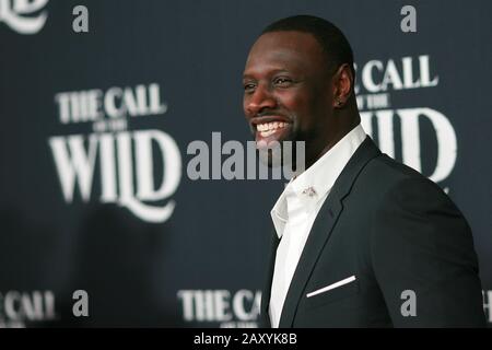 Los Angeles, California, USA. 13th Feb, 2020. HOLLYWOOD, CA - FEBRUARY 13; Omar Sy at The Call Of The Wild World Premiere on February 13, 2020 at El Capitan Theater in Hollywood, California. Credit: Tony Forte/MediaPunch Credit: MediaPunch Inc/Alamy Live News Stock Photo