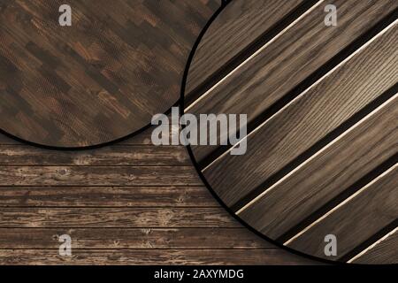 Background image made of natural wood panels. Stock Photo