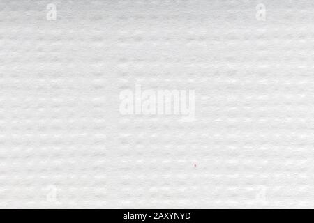White background of textured watercolor paper surface. Stock Photo