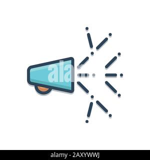 Illustration for Viral marketing Stock Vector