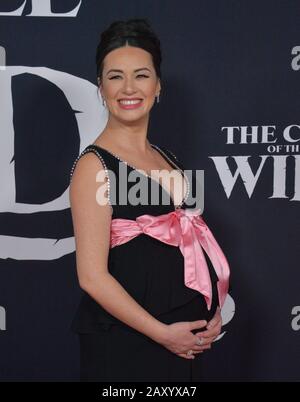 Los Angeles, United States. 13th Feb, 2020. Cast member Cara Gee attends the premiere of the adventure motion picture drama 'The Call of the Wild' at the El Capitan Theatre in the Hollywood section of Los Angeles on Thursday, February 13, 2020. Storyline: Buck, a big-hearted dog whose blissful domestic life is turned upside down when he is suddenly uprooted from his California home and transported to the wilds of the CanadianYukon during the Gold Rush of the 1890s. Photo by Jim Ruymen/UPI Credit: UPI/Alamy Live News Stock Photo