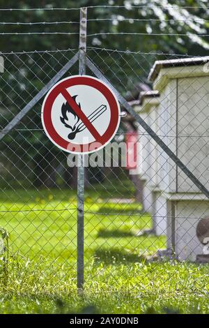 Ammunition depot of the Austrian Armed Forces Stock Photo