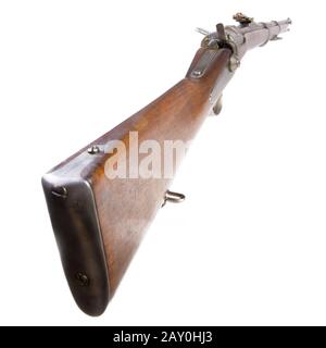 Werndl Infantry and Hunter Rifle 1867 * Werndl infantry and hunterrifle 1867 Stock Photo