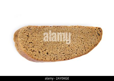 Sliced bread isolated on the white background Stock Photo