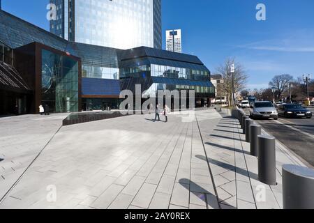 The new Deutsche Bank headquarters Stock Photo