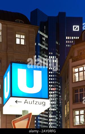 View of Deutsche Bank Stock Photo