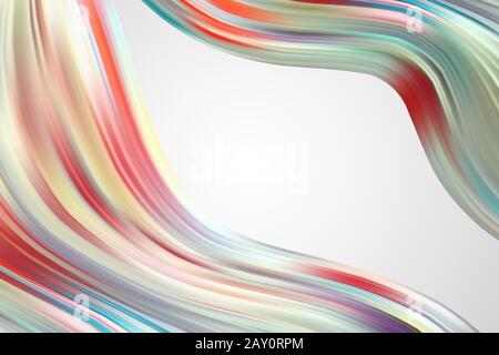 Abstract colorful vector background, color flow liquid wave for design brochure, website, flyer. Stream fluid. Acrylic paint Stock Vector