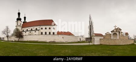 Pilgrimage Church in Frauenkirchen in Burgenland, Austria, Europe Stock Photo