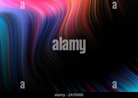 Modern colorful flow poster. Wave Liquid shape. Art design for your project. Stock Vector