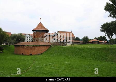 Castle in Kaunas, Lithuania Stock Photo