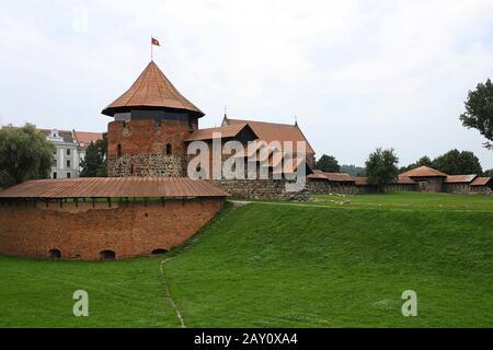 Castle in Kaunas, Lithuania Stock Photo