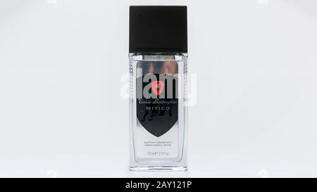 Nagybajcs, Hungary  tonino lamborghini mitico perfume Stock Photo  - Alamy