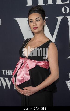 Cara Gee attends the premiere of 'Call of the Wild' at El Capitan Theatre in Hollywood, Los Angeles, California, USA, on 13 February 2020. | usage worldwide Stock Photo