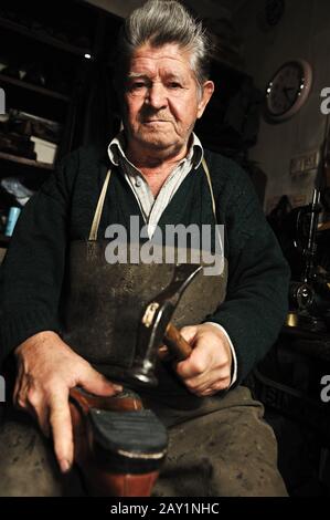 Elderly man Stock Photo