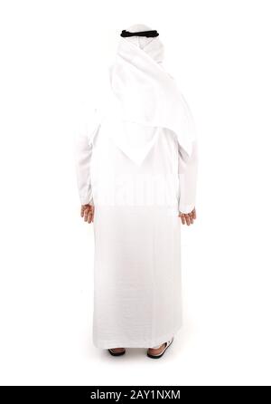 Arabic man isolated Stock Photo