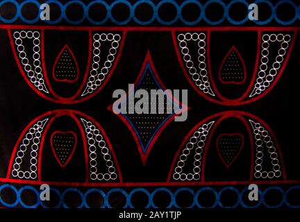 AFRICAN PRINT DESIGNS FROM WEST AFRICA Stock Photo - Alamy