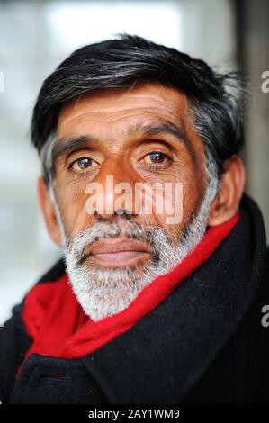 Elderly African man Stock Photo