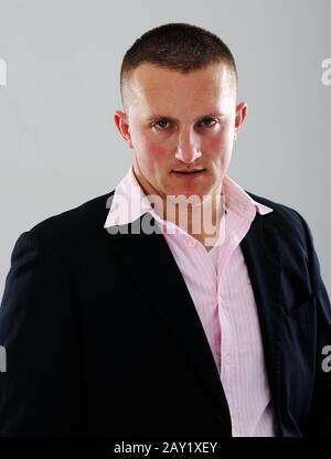 Successful Business Man Wearing Suit And Tie Stock Photo - Alamy