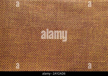 Rustic canvas fabric texture in beige woven color. Stock Photo