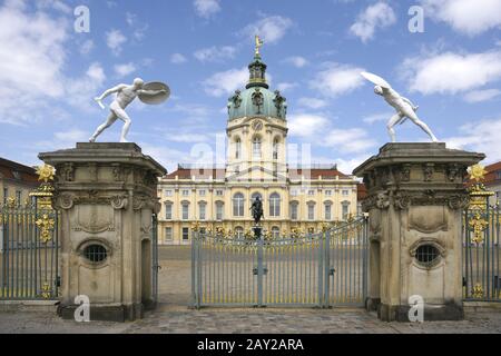 Charlottenburg Palace in Berlin, Germany - Streetv Stock Photo