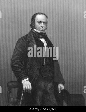 ISAMBARD KINGDOM BRUNEL (1806-1859) English civil engineer about 1850 Stock Photo