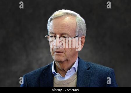 Munich, Deutschland. 14th Feb, 2020. PHOTO ASSEMBLY: Heinrich von PIERER, former management chairman of SIEMENS AG, portrait, archive photo: Heinrich von PIERER (member of the individual picture, cut individual motif, portrait, portrait, portrait at the 2015 Annual General Meeting of FC Bayern Munich eV, election of the president, presidential election, on November 27 2015. AUDIDOM E. | usage worldwide Credit: dpa/Alamy Live News Stock Photo