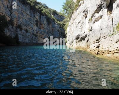 gorges du verdon,  Alpes-de-Haute-Provence, Provence-Alpes-Côte d'Azur, France Verdon Region, travel locations in France Stock Photo