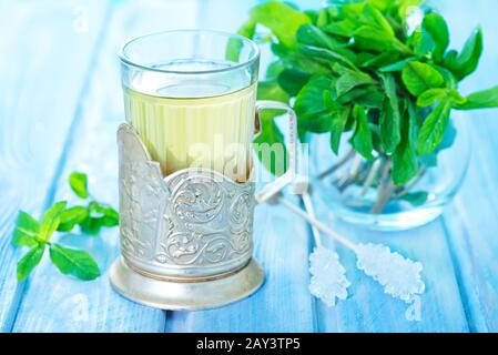mint tea Stock Photo