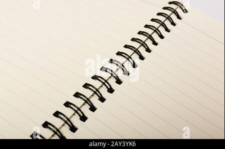 spiral book background Stock Photo