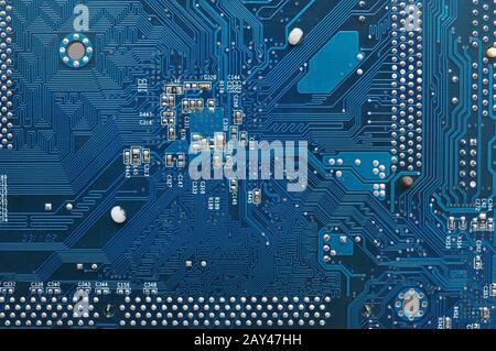Electronic circuit board Stock Photo