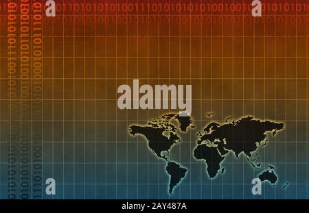 Technology Abstract World Background as Clip Art Stock Photo - Alamy