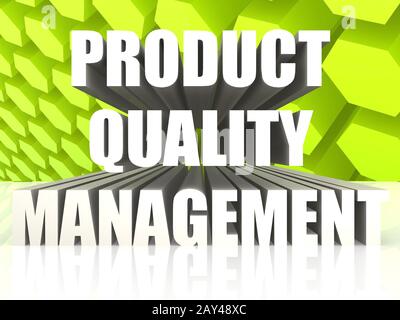 Product quality management Stock Photo