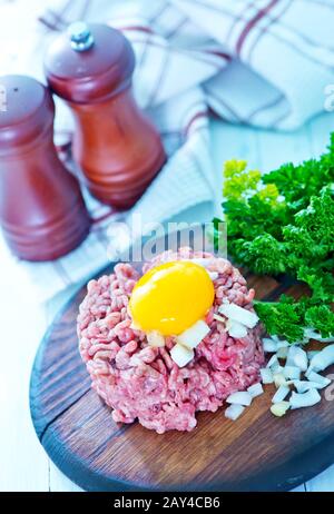 minced meat Stock Photo