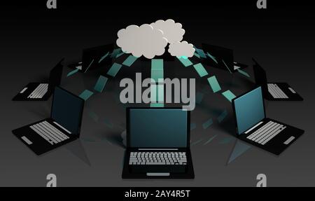 Cloud Computing Stock Photo
