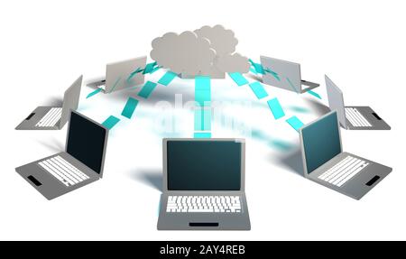 Cloud Computing Stock Photo