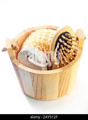objects for bath Stock Photo