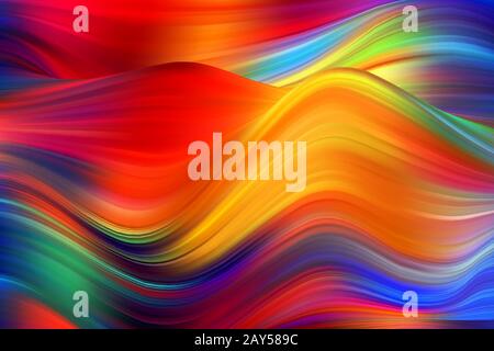 Modern colorful flow poster. Wave Liquid shape color background. Art design for your design project. Stock Vector