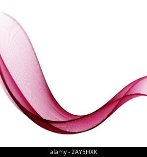 Abstract background with pink wave. Vector illustration for your web design, desktop wallpaper or website. Stock Vector