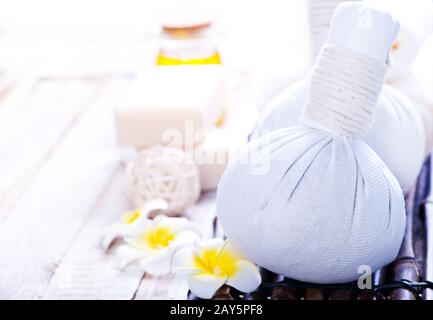 spa objects Stock Photo