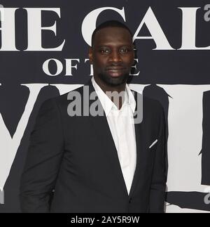 February 13, 2020, Hollywood, CA, US: 13 February 2020 - Hollywood, California - Omar Sy at the World Premiere of twentieth Century Studios â€œThe Call of the Wildâ€ Red Carpet Arrivals at the El Capitan Theater. (Credit Image: © Dave Safley/ZUMA Wire) Stock Photo