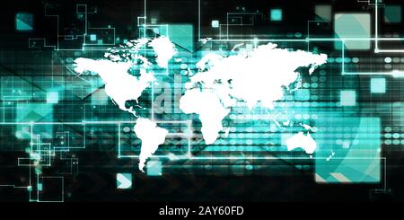 International Logistics Stock Photo