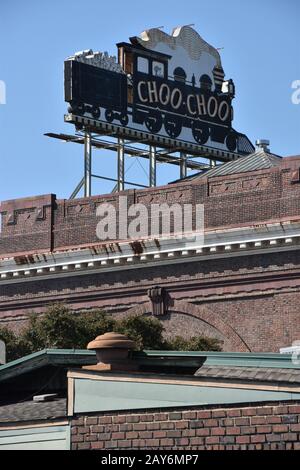 Chattanooga Choo Choo historic downtown inn in Tennessee Stock Photo