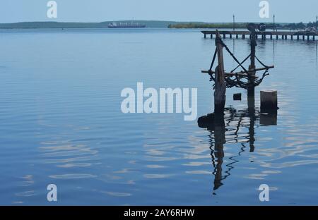 Cienfuegos Bay (Cuba), a rich estuarine ecosystem suffering from ever-worsening water pollution Stock Photo