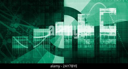 Digital Technology Background Stock Photo