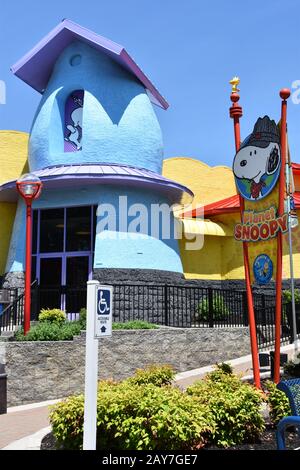 Dorney Park in Allentown, Pennsylvania Stock Photo