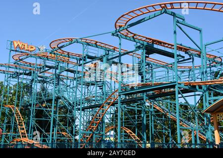 Dorney Park in Allentown, Pennsylvania Stock Photo