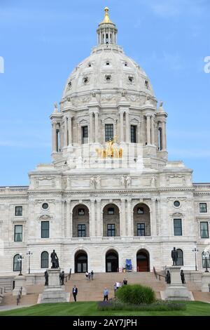 Minnesota State Capitol in St Paul, Minnesota Stock Photo